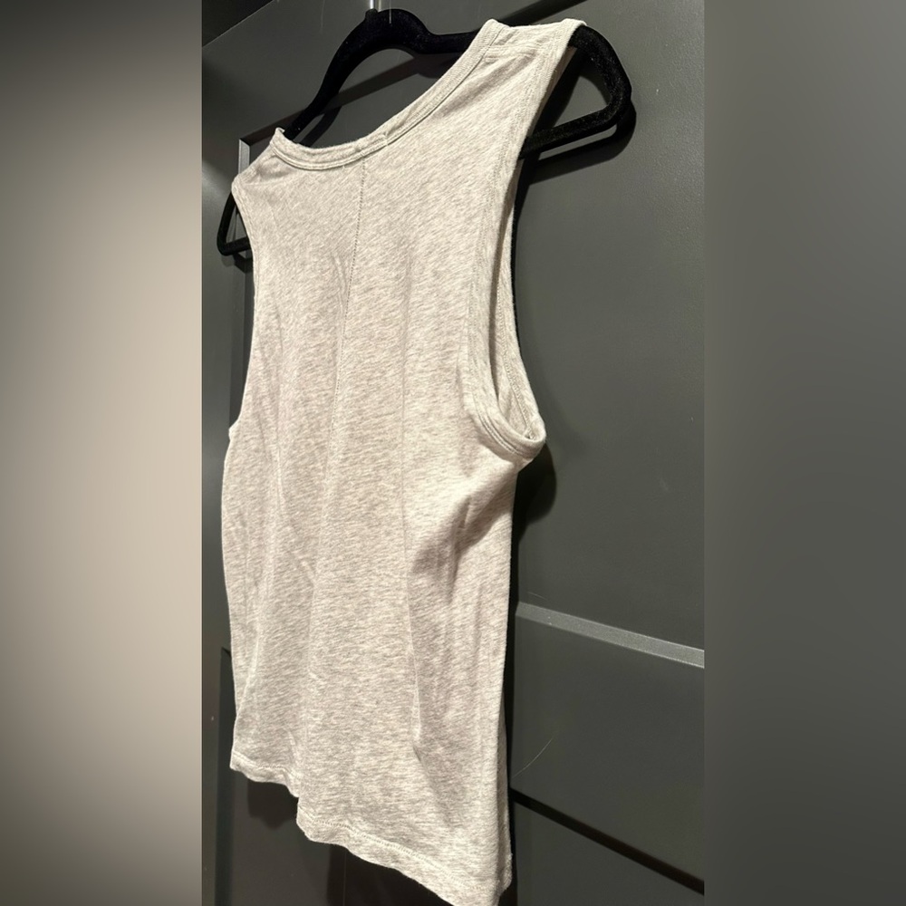 Rag & Bone Sadie Muscle Tank - Heather Grey - Picture 5 of 9